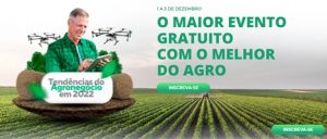 Evento digital em dezembro traça tendências do agronegócio para 2022