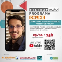 Conectividade é o tema do “Programa Filtra Ação” de novembro
