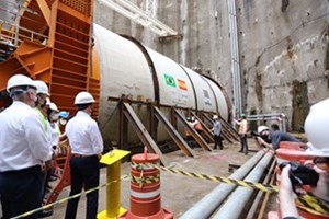 Linha 6-Laranja inicia a perfuração do túnel sentido sul