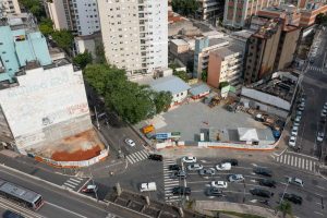 Obras da futura Estação 14 Bis da Linha 6-Laranja avançam com interdições de vias