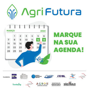 Agtechs apresentam suas novidades em tecnologia para o setor, nos dias 12 e 13 de março de 2022, no Instituto Biológico, em São Paulo (SP