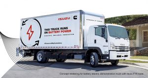 Cummins e Isuzu anunciam colaboração de caminhões elétricos de bateria 