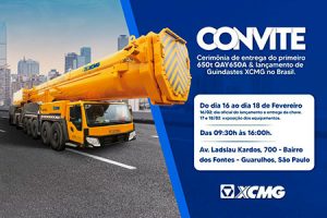 XCMG Brasil apresenta resultados da retomada dos investimentos