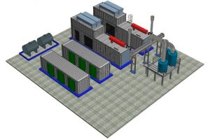 Projeto de cogeração de biogás da Sotreq leva energia, vapor e água quente à indústria