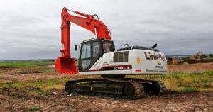 Woslen S.A. conclui a venda da primeira escavadeira Link-Belt no Uruguai