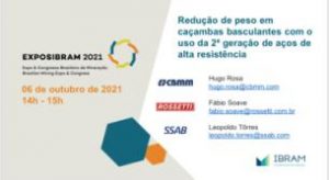 SSAB apresenta case de aço Hardox® 500 Tuf microligado ao nióbio em caçambas basculantes na Exposibram 2021